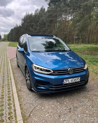 łódzkie Volkswagen Touran cena 99000 przebieg: 105000, rok produkcji 2018 z Nowa Sól